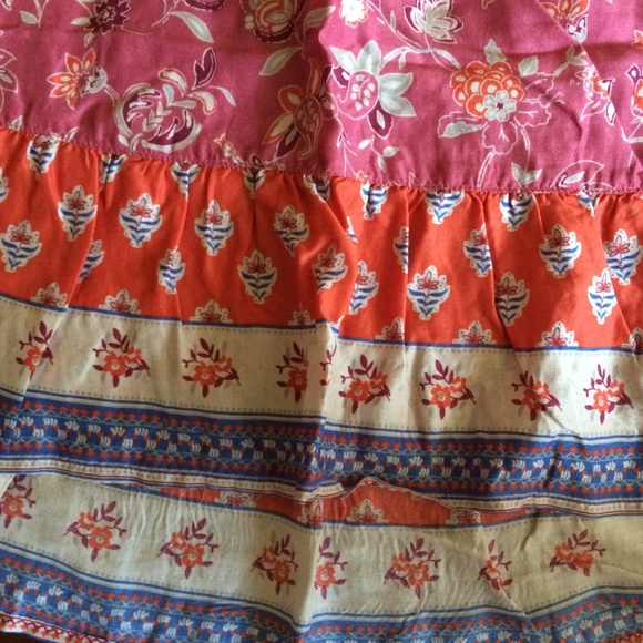 Beach Lunch Lounge BOHO Peasant  Tunic - Picture 2 of 4